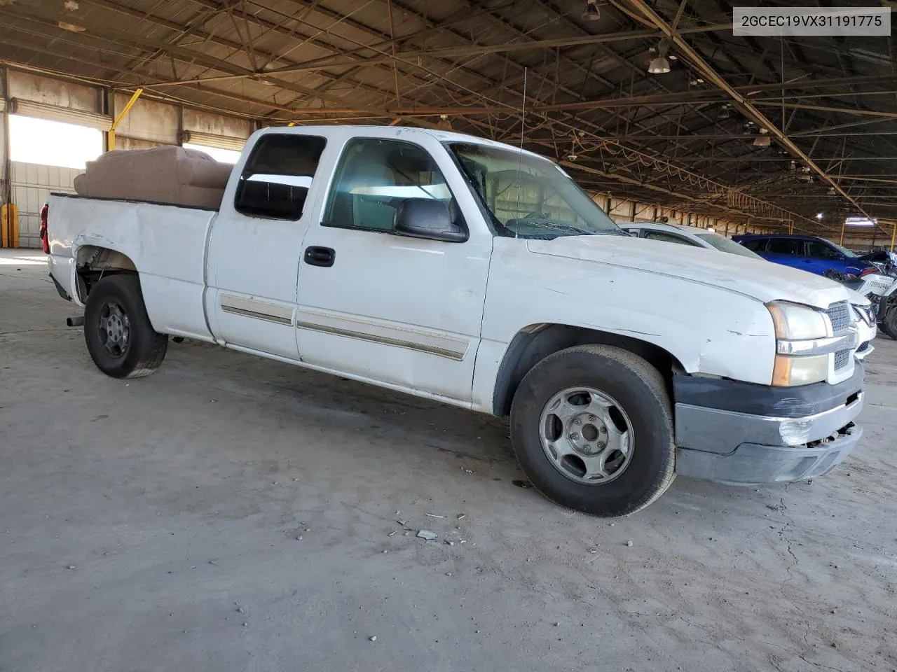 2003 Chevrolet Silverado C1500 VIN: 2GCEC19VX31191775 Lot: 71030494