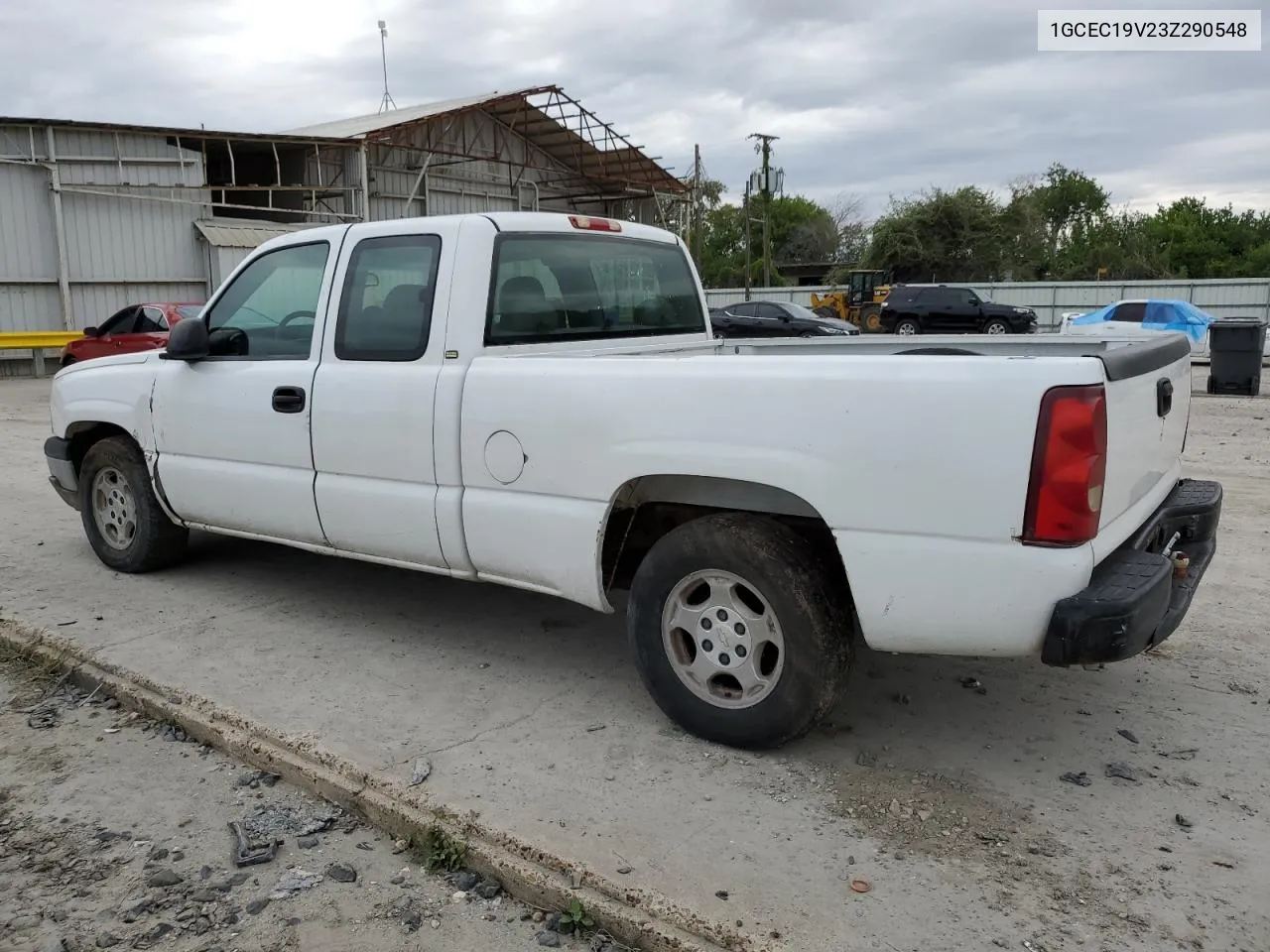 2003 Chevrolet Silverado C1500 VIN: 1GCEC19V23Z290548 Lot: 71031684