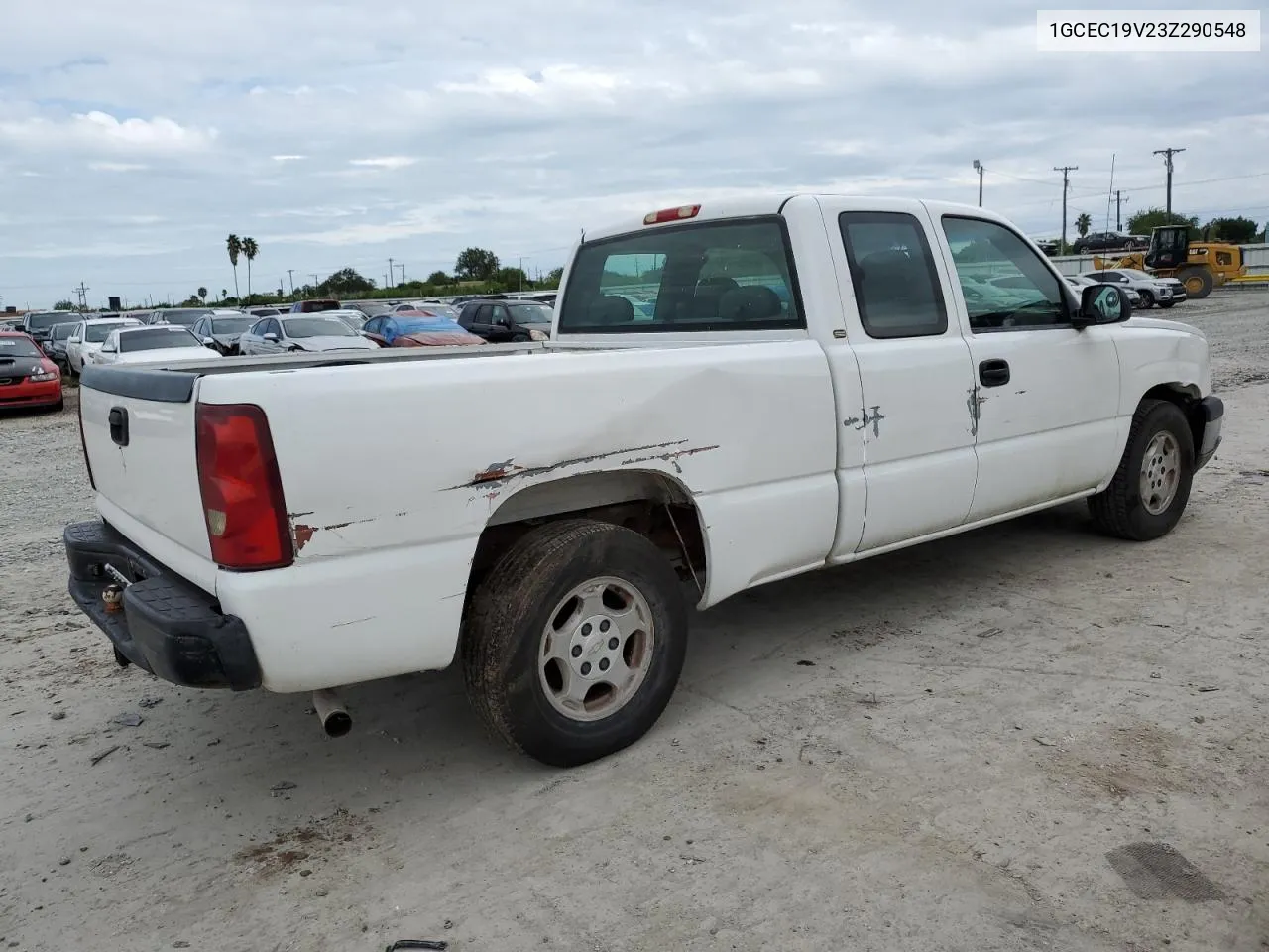 2003 Chevrolet Silverado C1500 VIN: 1GCEC19V23Z290548 Lot: 71031684