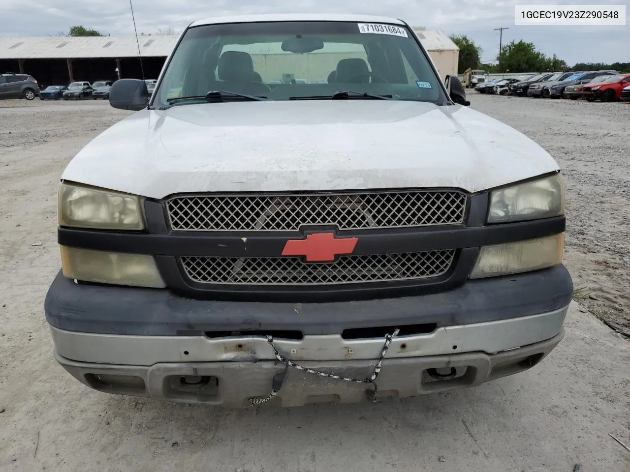 2003 Chevrolet Silverado C1500 VIN: 1GCEC19V23Z290548 Lot: 71031684