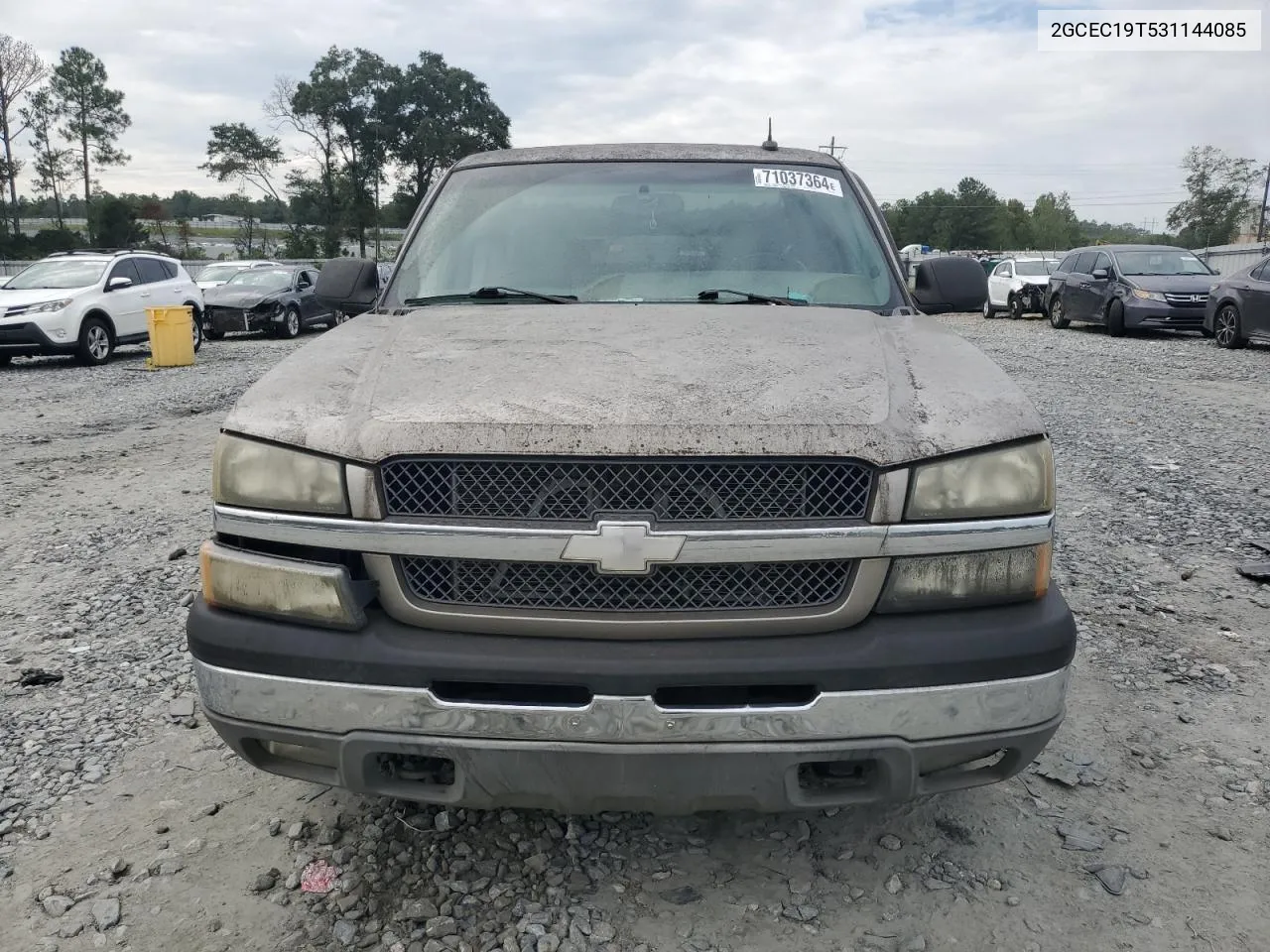 2003 Chevrolet Silverado C1500 VIN: 2GCEC19T531144085 Lot: 71037364