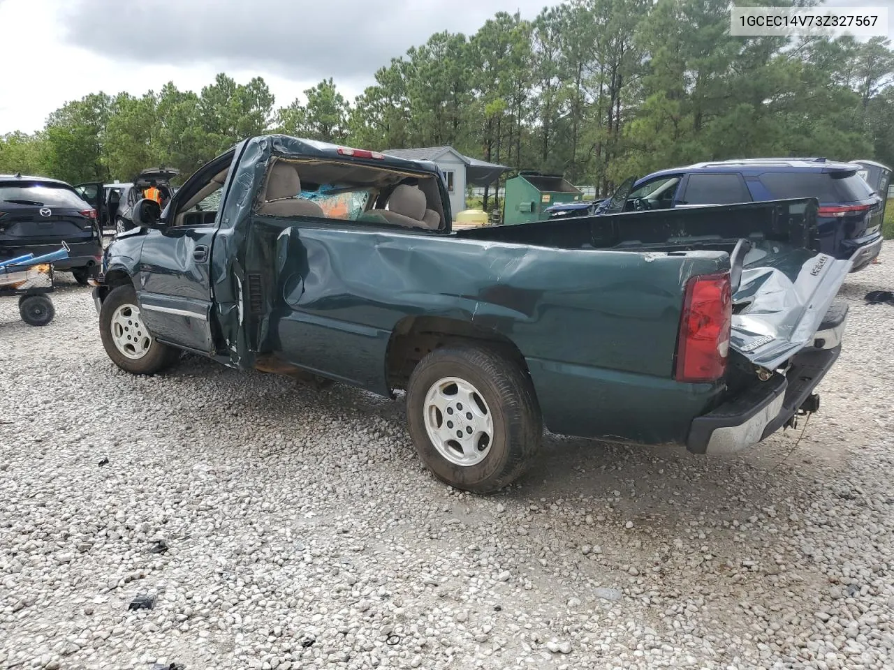 2003 Chevrolet Silverado C1500 VIN: 1GCEC14V73Z327567 Lot: 71125144