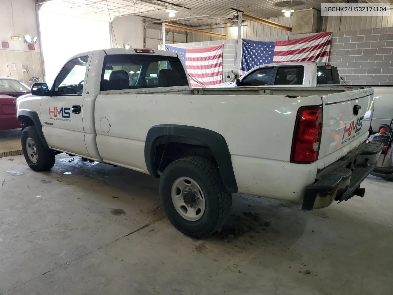 2003 Chevrolet Silverado K2500 Heavy Duty VIN: 1GCHK24U53Z174104 Lot: 71160734