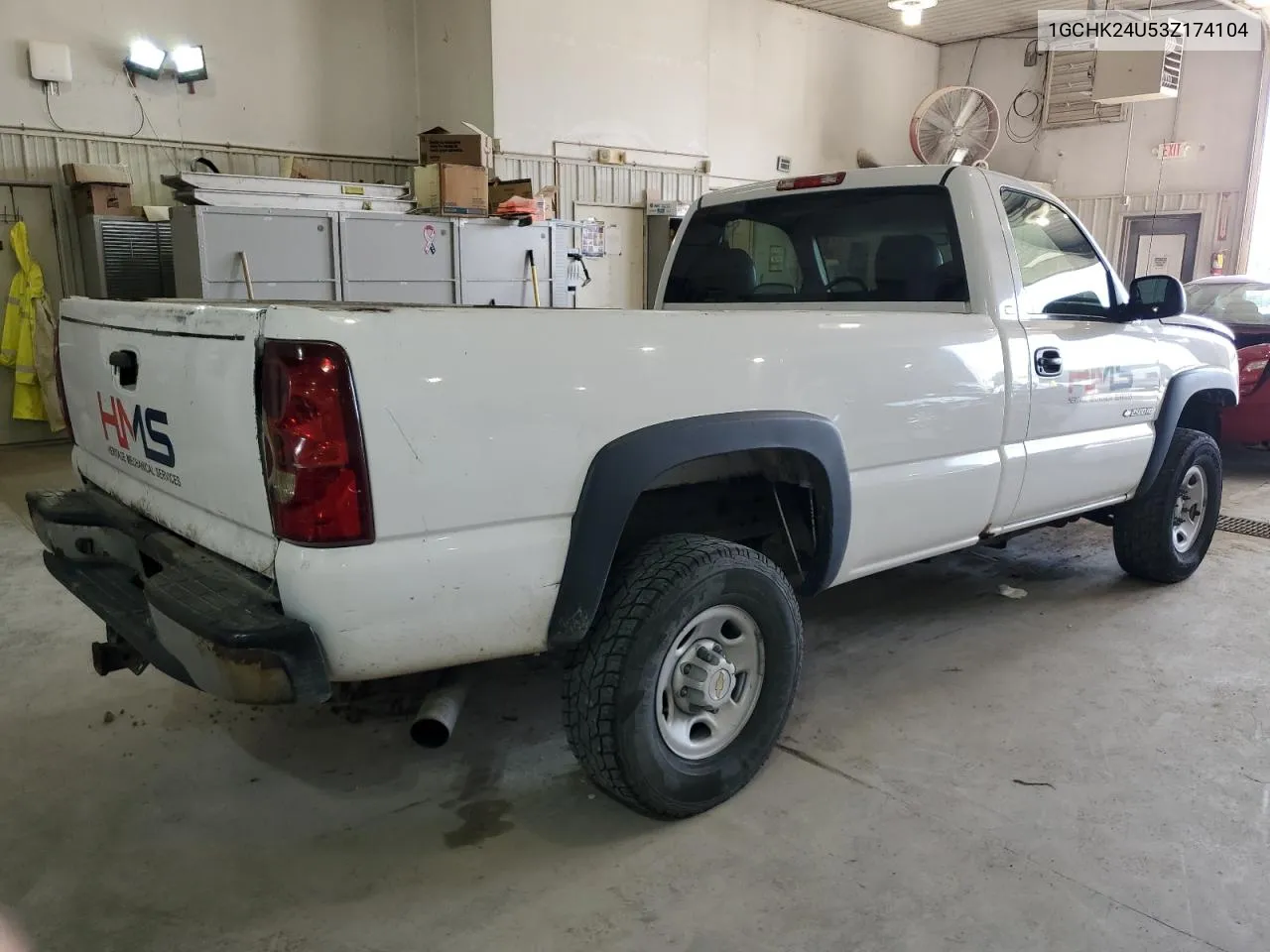 2003 Chevrolet Silverado K2500 Heavy Duty VIN: 1GCHK24U53Z174104 Lot: 71160734