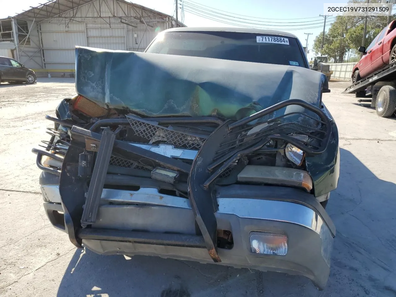 2003 Chevrolet Silverado C1500 VIN: 2GCEC19V731291509 Lot: 71178884