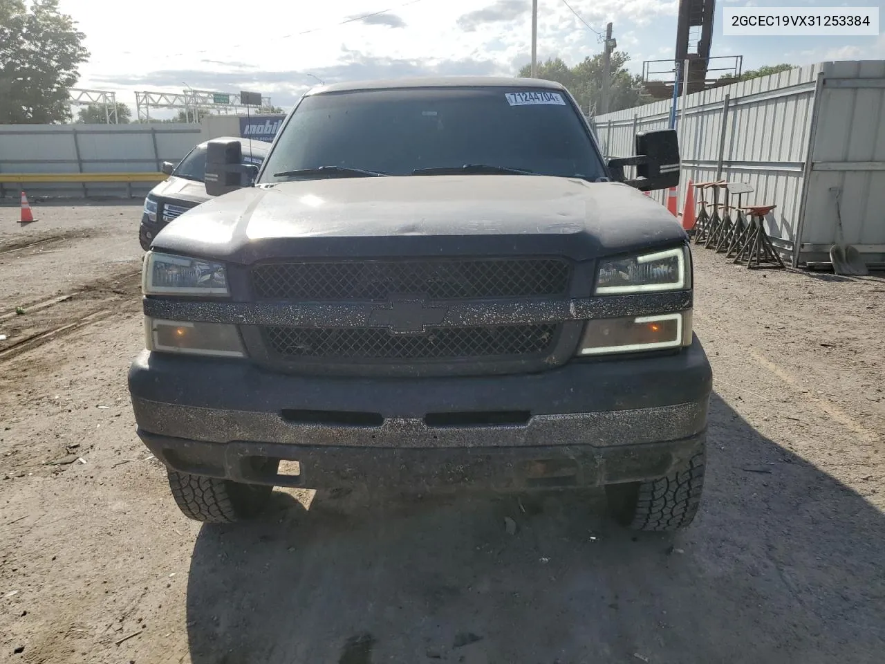 2003 Chevrolet Silverado C1500 VIN: 2GCEC19VX31253384 Lot: 71244704