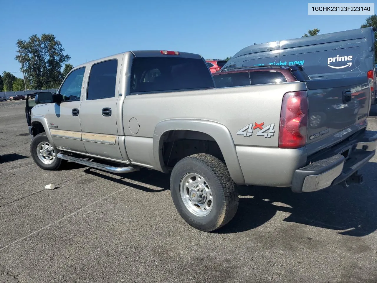 2003 Chevrolet Silverado K2500 Heavy Duty VIN: 1GCHK23123F223140 Lot: 71460794