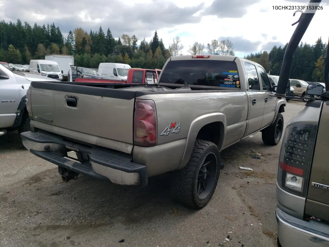 2003 Chevrolet Silverado K2500 Heavy Duty VIN: 1GCHK23133F153826 Lot: 71850954