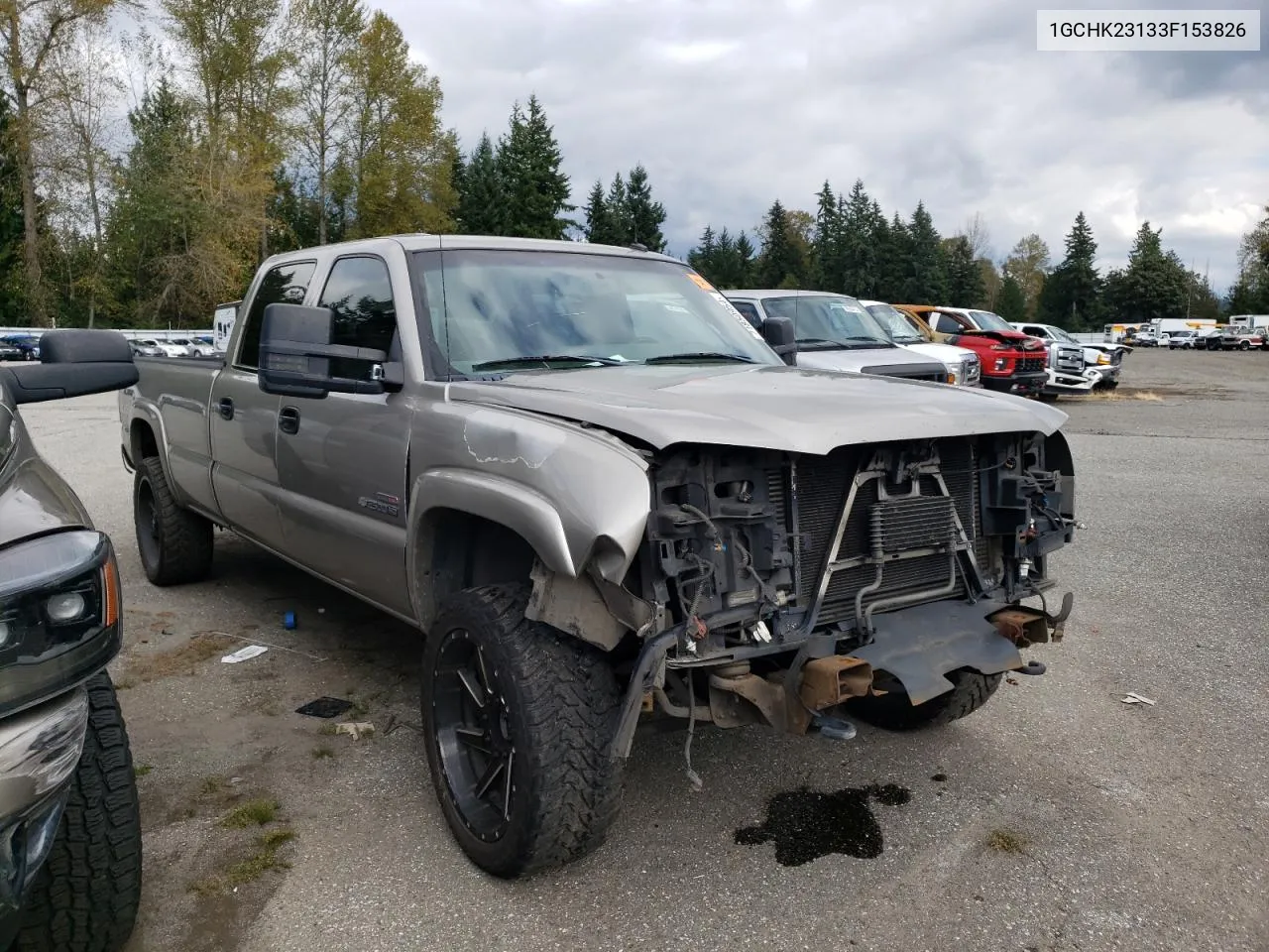 2003 Chevrolet Silverado K2500 Heavy Duty VIN: 1GCHK23133F153826 Lot: 71850954