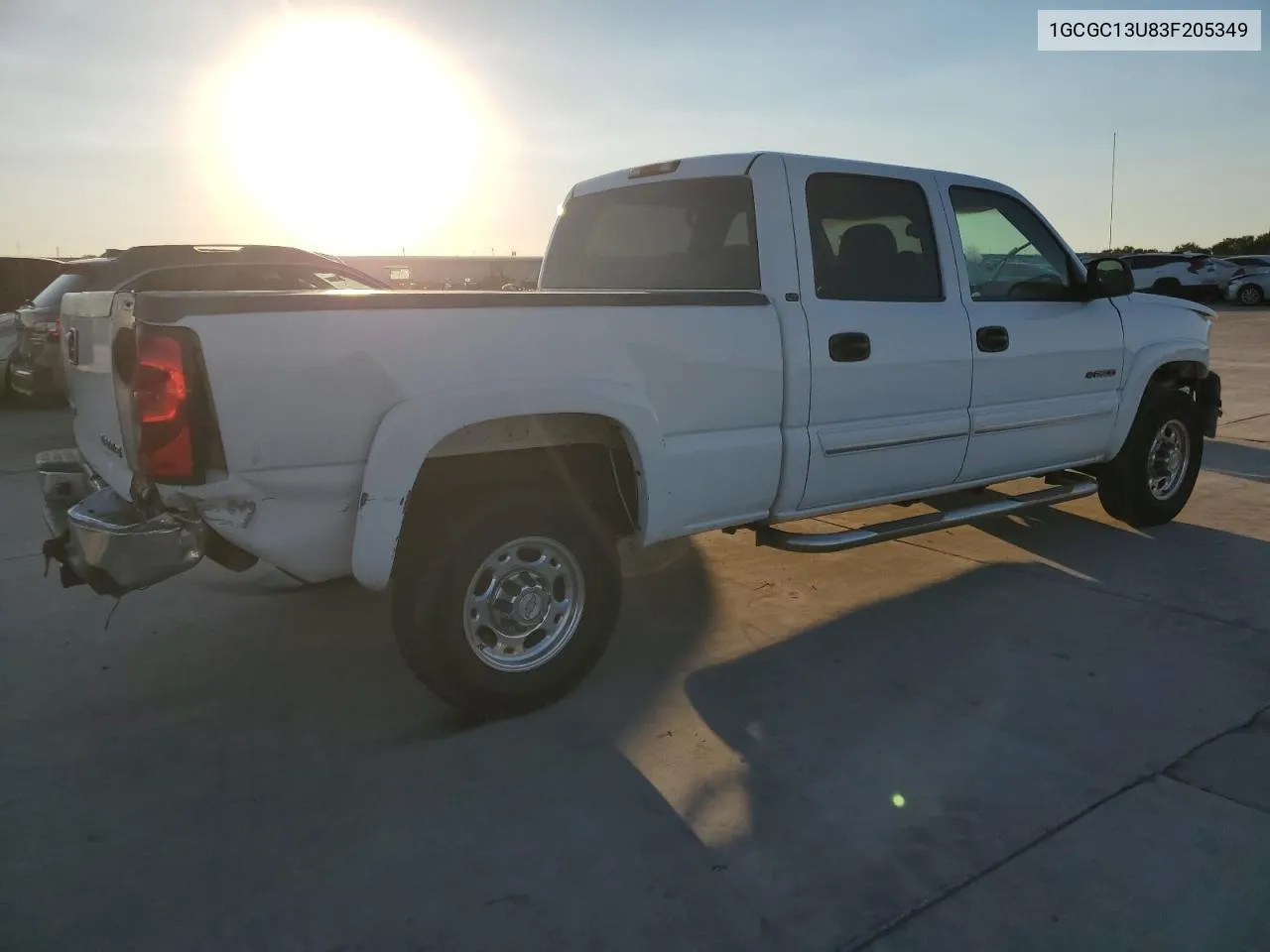 2003 Chevrolet Silverado C1500 Heavy Duty VIN: 1GCGC13U83F205349 Lot: 72174254