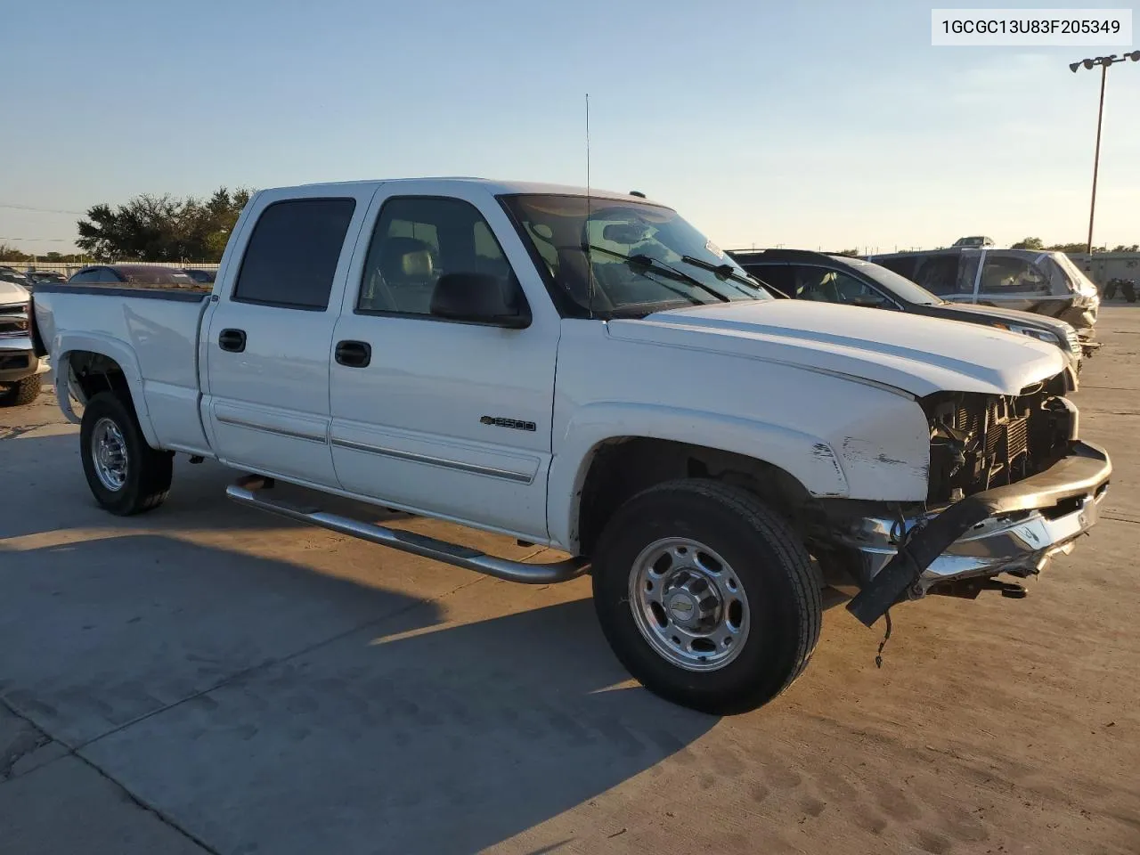 2003 Chevrolet Silverado C1500 Heavy Duty VIN: 1GCGC13U83F205349 Lot: 72174254