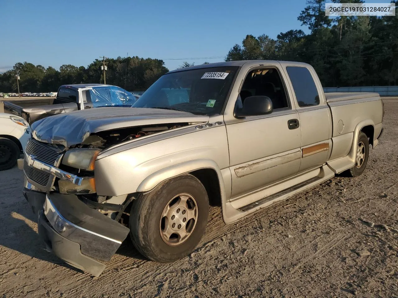 2GCEC19T031284027 2003 Chevrolet Silverado C1500