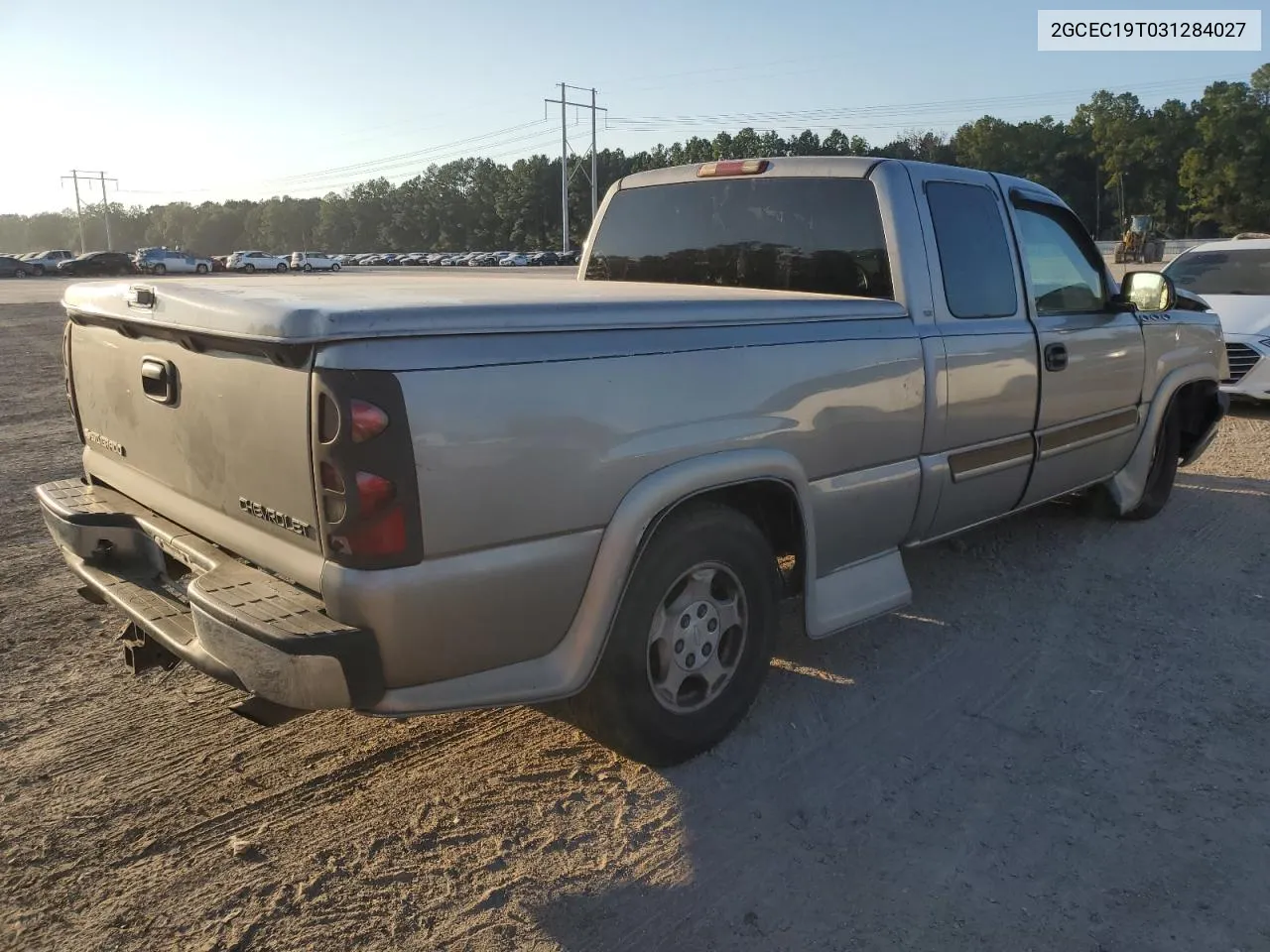 2003 Chevrolet Silverado C1500 VIN: 2GCEC19T031284027 Lot: 72335154