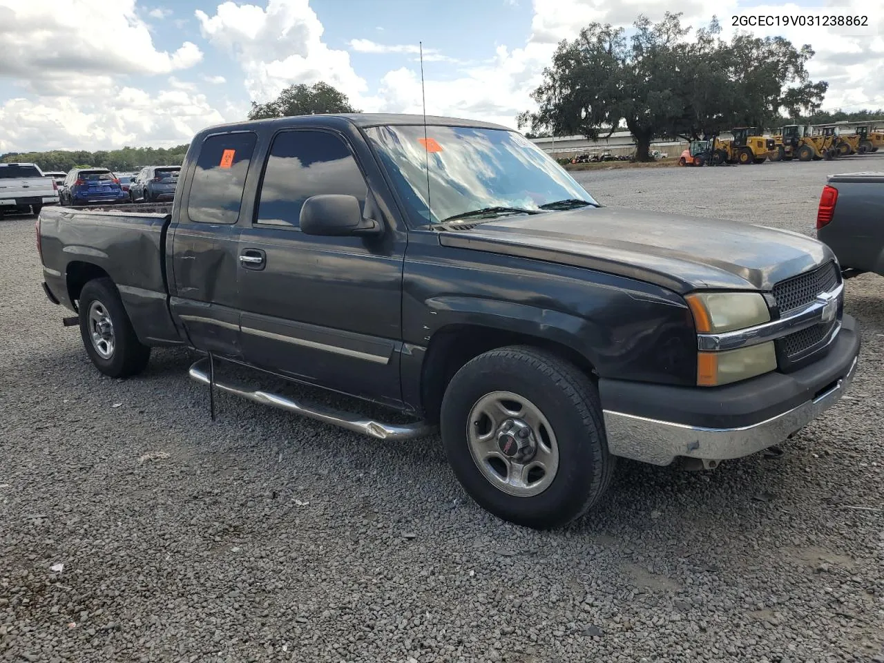 2003 Chevrolet Silverado C1500 VIN: 2GCEC19V031238862 Lot: 72886864