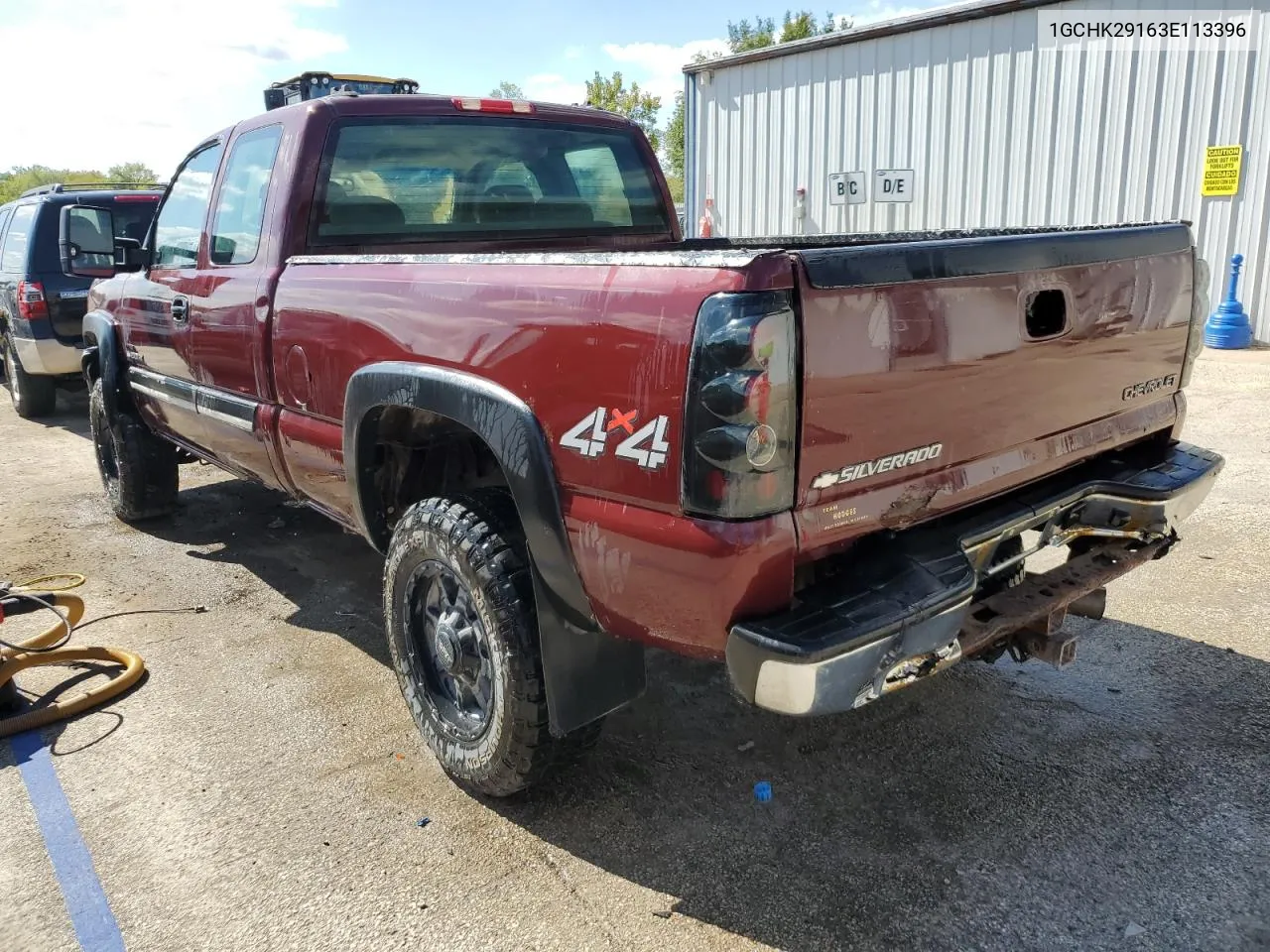 2003 Chevrolet Silverado K2500 Heavy Duty VIN: 1GCHK29163E113396 Lot: 72927174