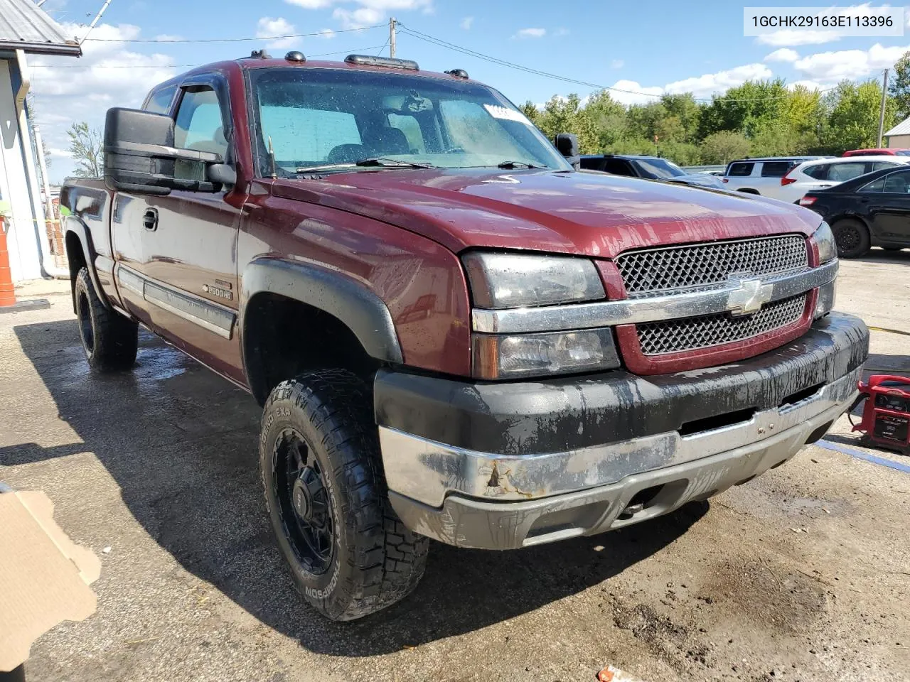 2003 Chevrolet Silverado K2500 Heavy Duty VIN: 1GCHK29163E113396 Lot: 72927174