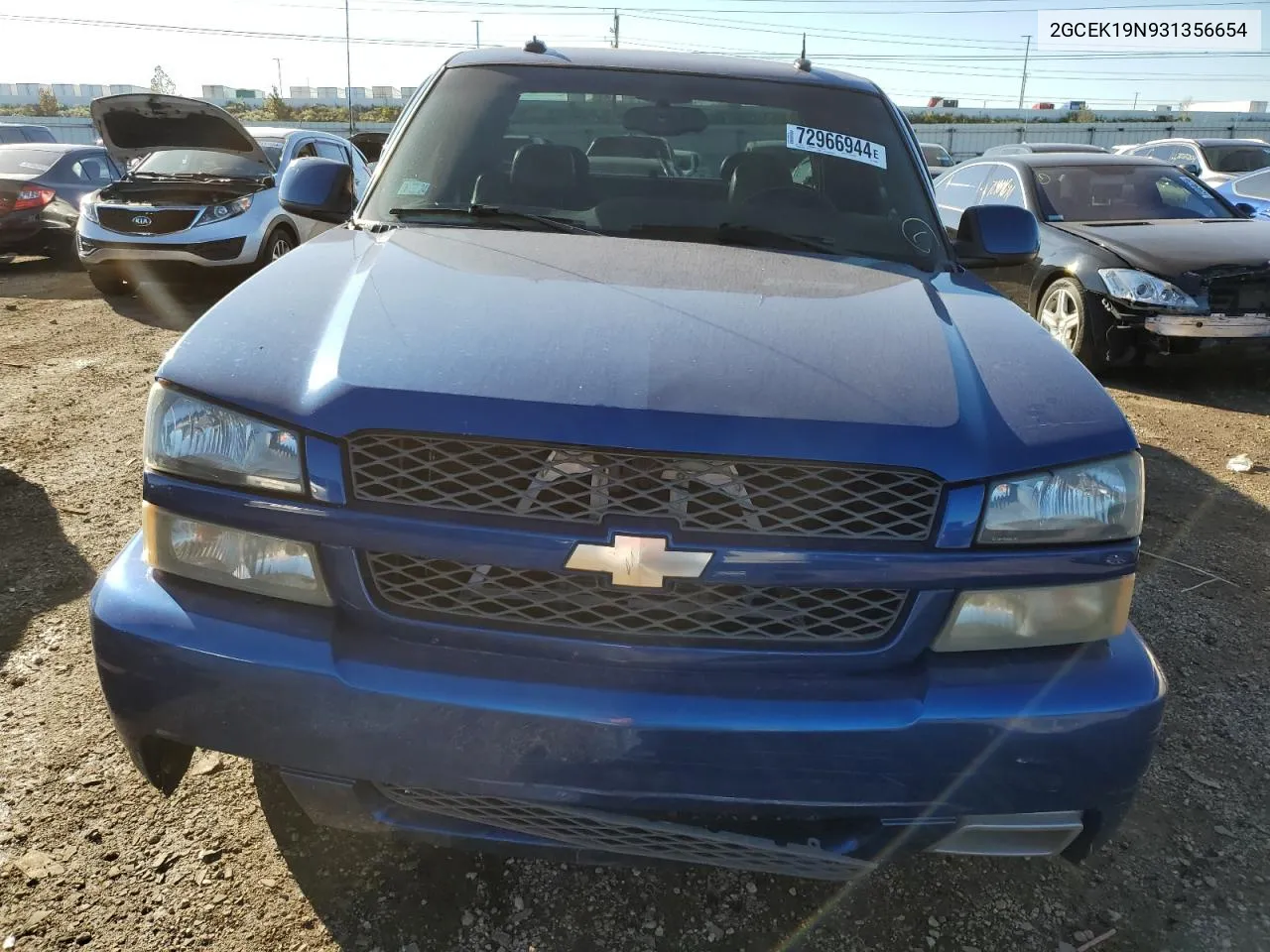 2GCEK19N931356654 2003 Chevrolet Silverado K1500