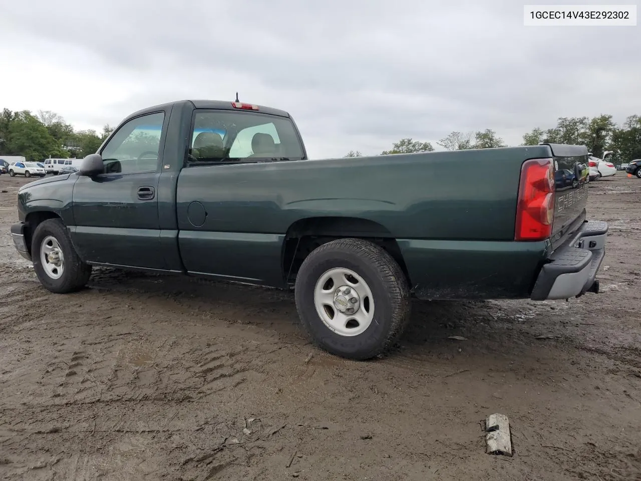 2003 Chevrolet Silverado C1500 VIN: 1GCEC14V43E292302 Lot: 73233904