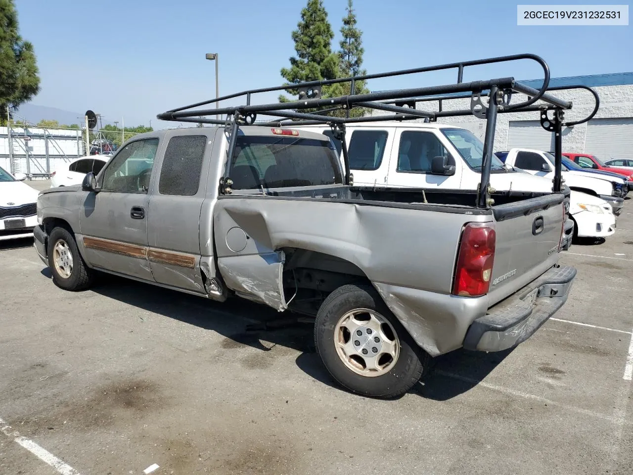 2003 Chevrolet Silverado C1500 VIN: 2GCEC19V231232531 Lot: 73410034