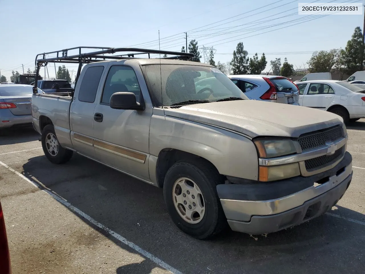 2003 Chevrolet Silverado C1500 VIN: 2GCEC19V231232531 Lot: 73410034