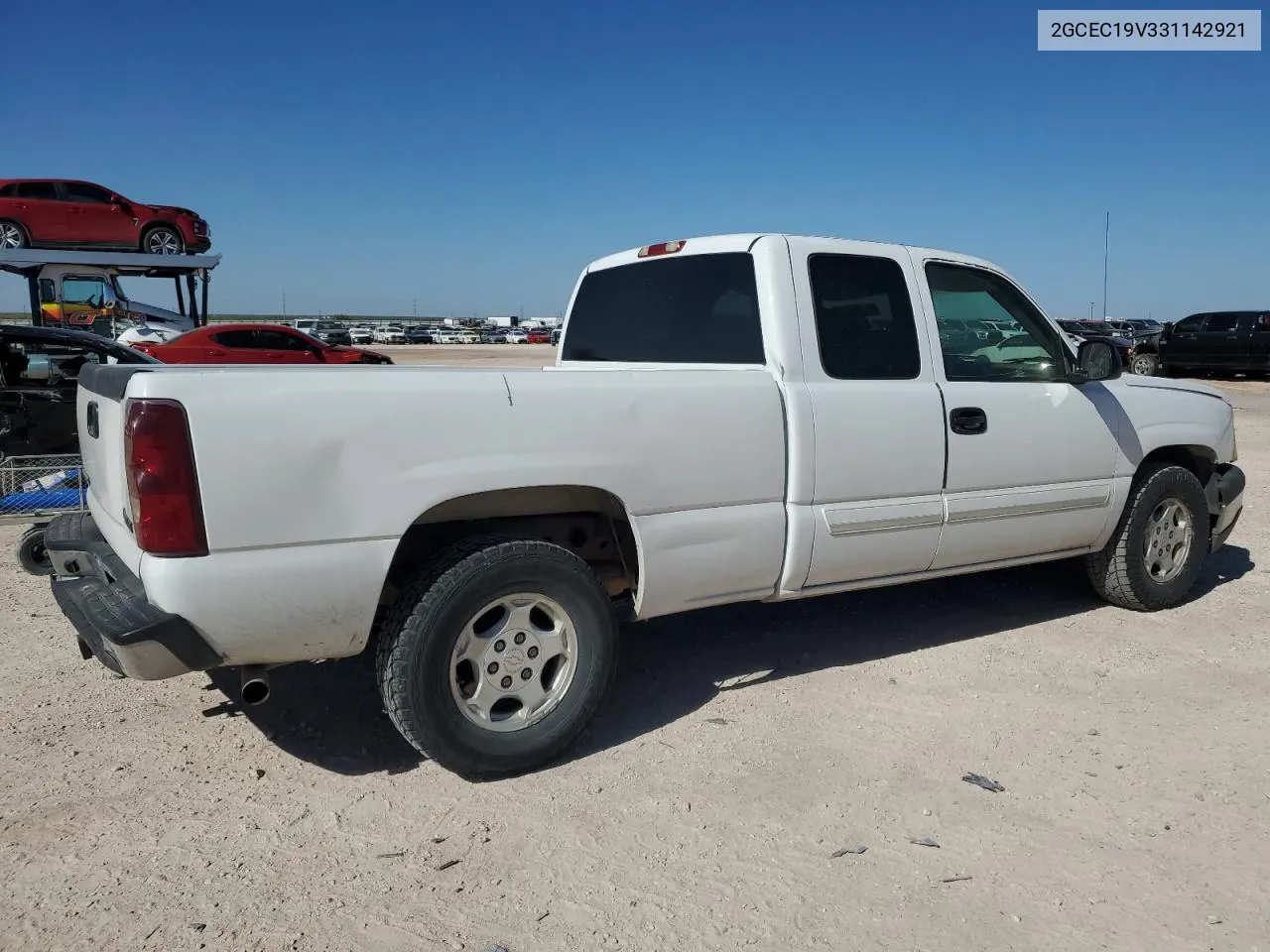 2003 Chevrolet Silverado C1500 VIN: 2GCEC19V331142921 Lot: 73675144