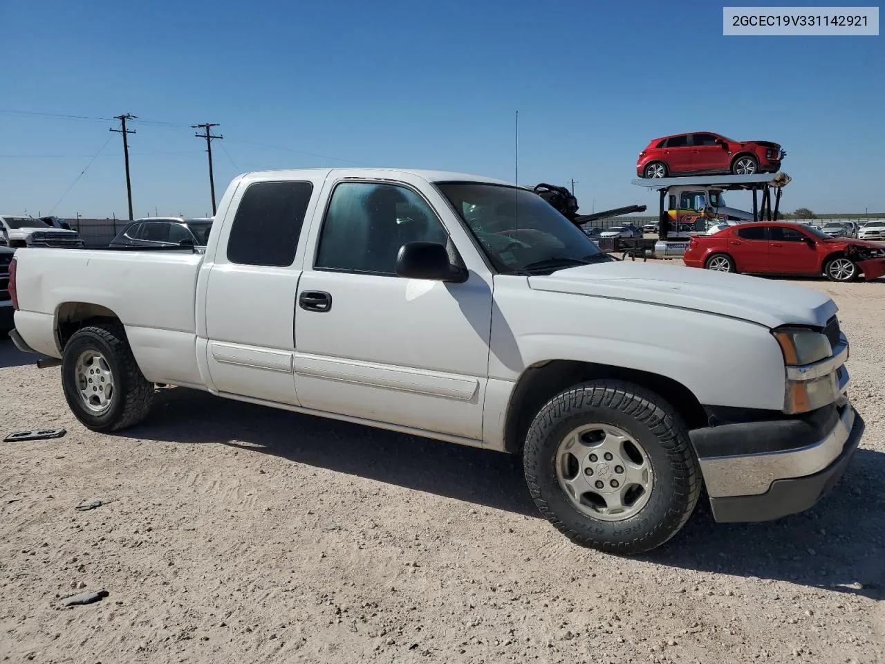 2003 Chevrolet Silverado C1500 VIN: 2GCEC19V331142921 Lot: 73675144