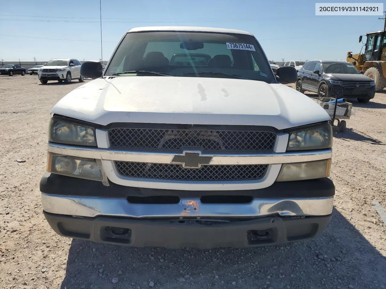 2003 Chevrolet Silverado C1500 VIN: 2GCEC19V331142921 Lot: 73675144