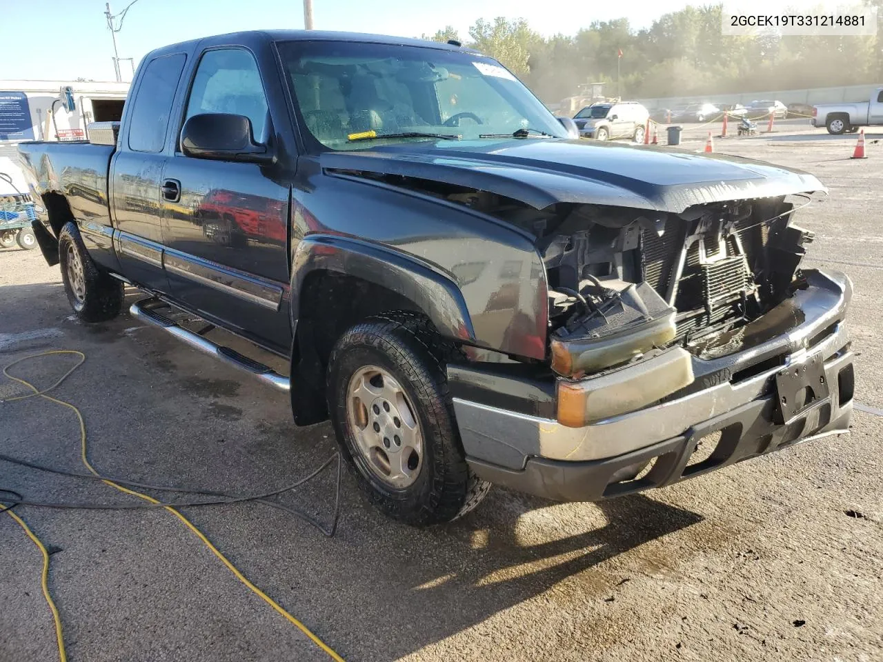 2003 Chevrolet Silverado K1500 VIN: 2GCEK19T331214881 Lot: 74048454