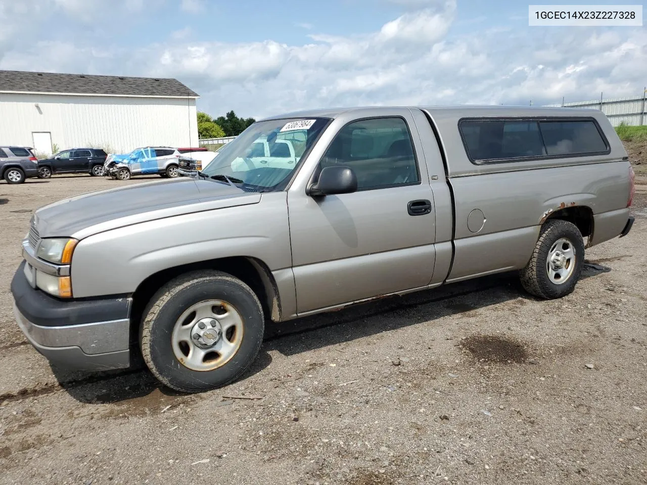 2003 Chevrolet Silverado C1500 VIN: 1GCEC14X23Z227328 Lot: 74180974