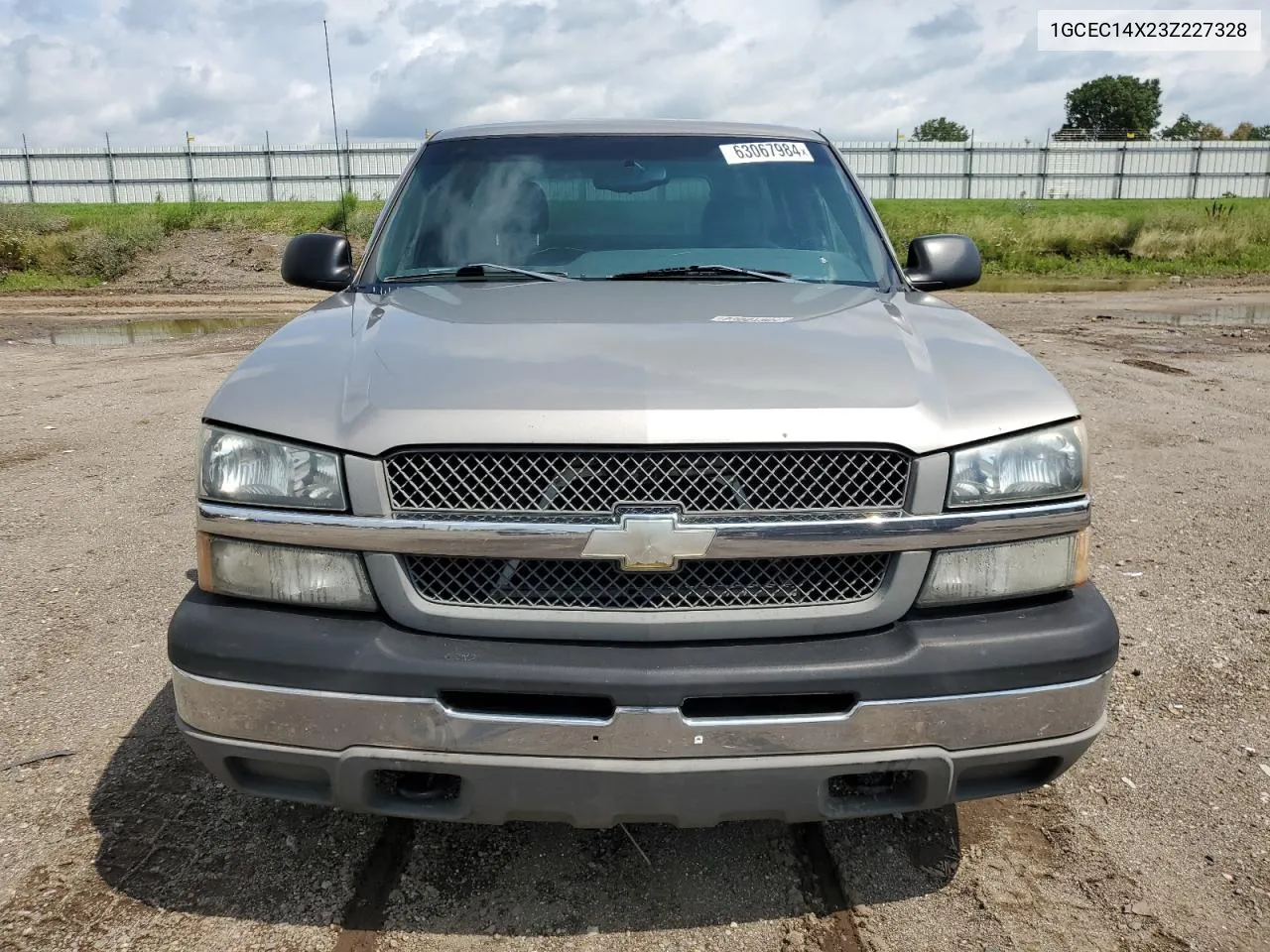 2003 Chevrolet Silverado C1500 VIN: 1GCEC14X23Z227328 Lot: 74180974