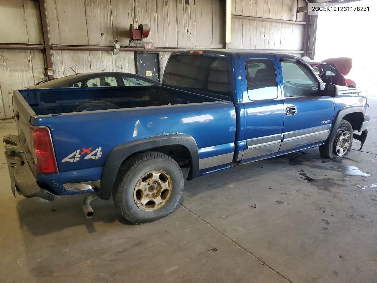 2003 Chevrolet Silverado K1500 VIN: 2GCEK19T231178231 Lot: 74420484