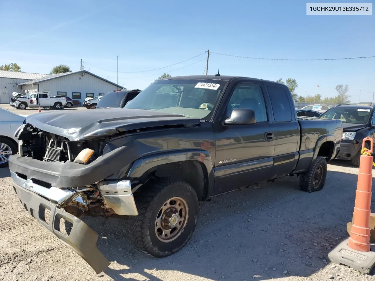 2003 Chevrolet Silverado K2500 Heavy Duty VIN: 1GCHK29U13E335712 Lot: 74421554