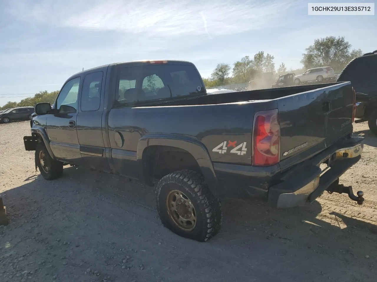 2003 Chevrolet Silverado K2500 Heavy Duty VIN: 1GCHK29U13E335712 Lot: 74421554