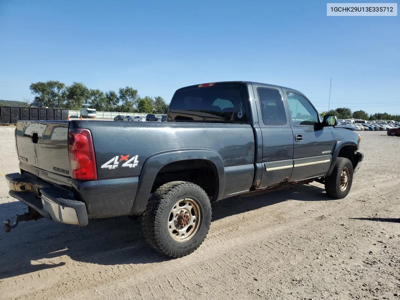 2003 Chevrolet Silverado K2500 Heavy Duty VIN: 1GCHK29U13E335712 Lot: 74421554