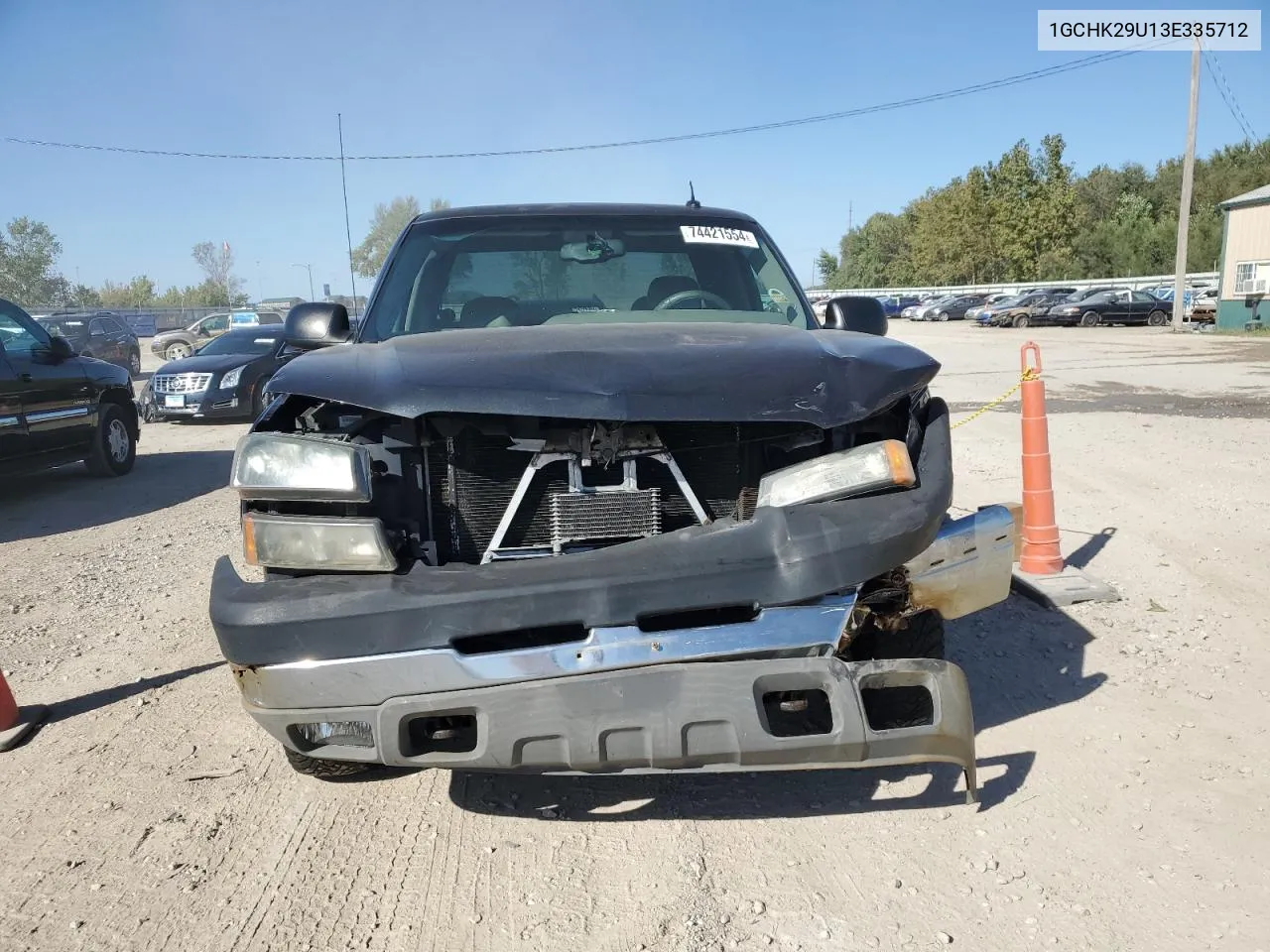 2003 Chevrolet Silverado K2500 Heavy Duty VIN: 1GCHK29U13E335712 Lot: 74421554