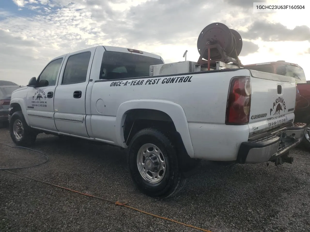 2003 Chevrolet Silverado C2500 Heavy Duty VIN: 1GCHC23U63F160504 Lot: 74484684