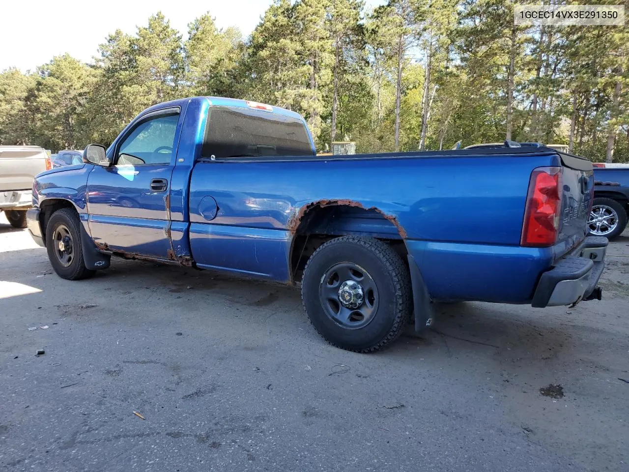 2003 Chevrolet Silverado C1500 VIN: 1GCEC14VX3E291350 Lot: 74704874