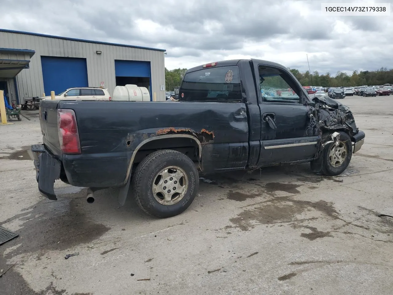 2003 Chevrolet Silverado C1500 VIN: 1GCEC14V73Z179338 Lot: 74795514