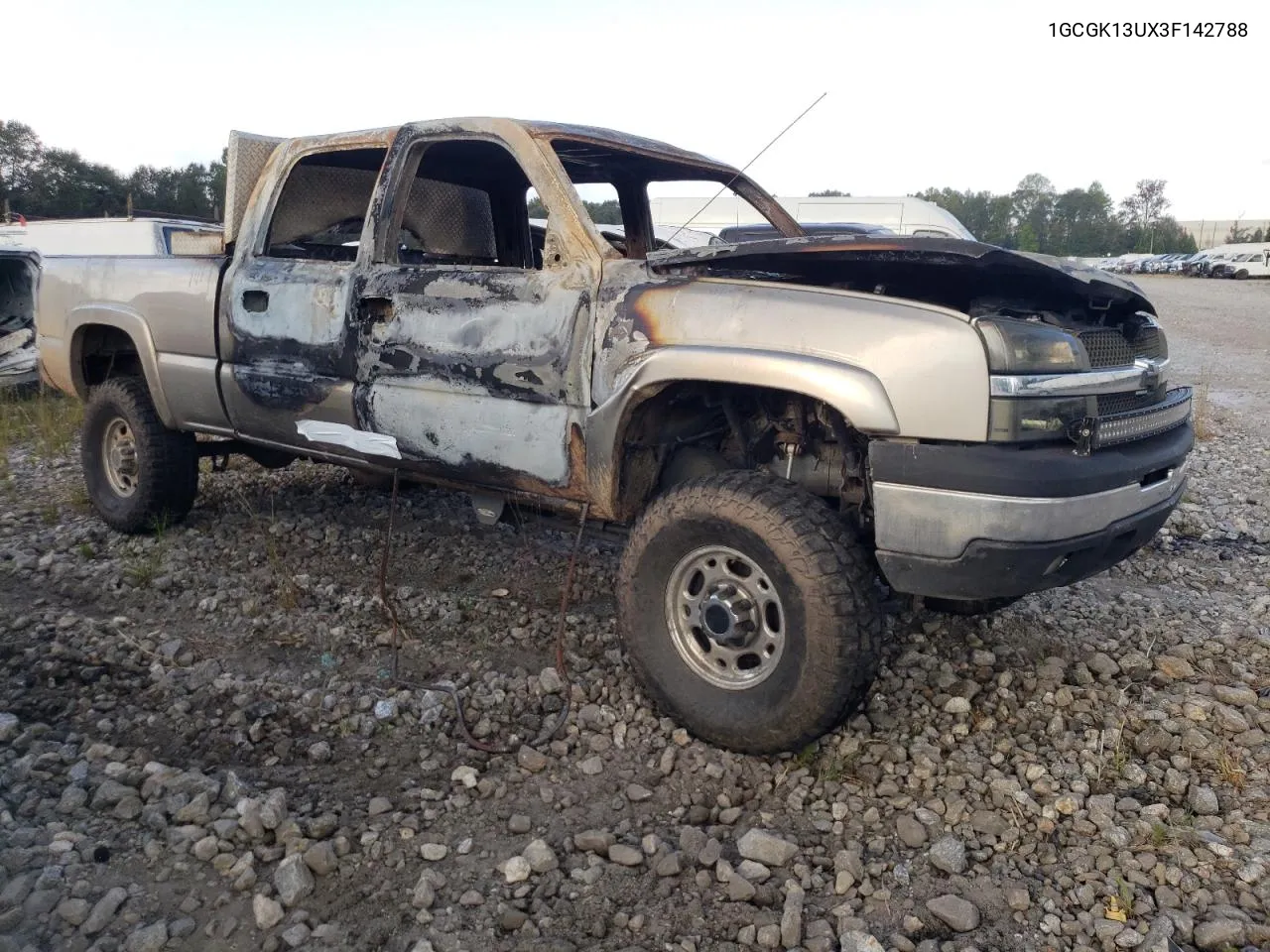 2003 Chevrolet Silverado K1500 Heavy Duty VIN: 1GCGK13UX3F142788 Lot: 74943634