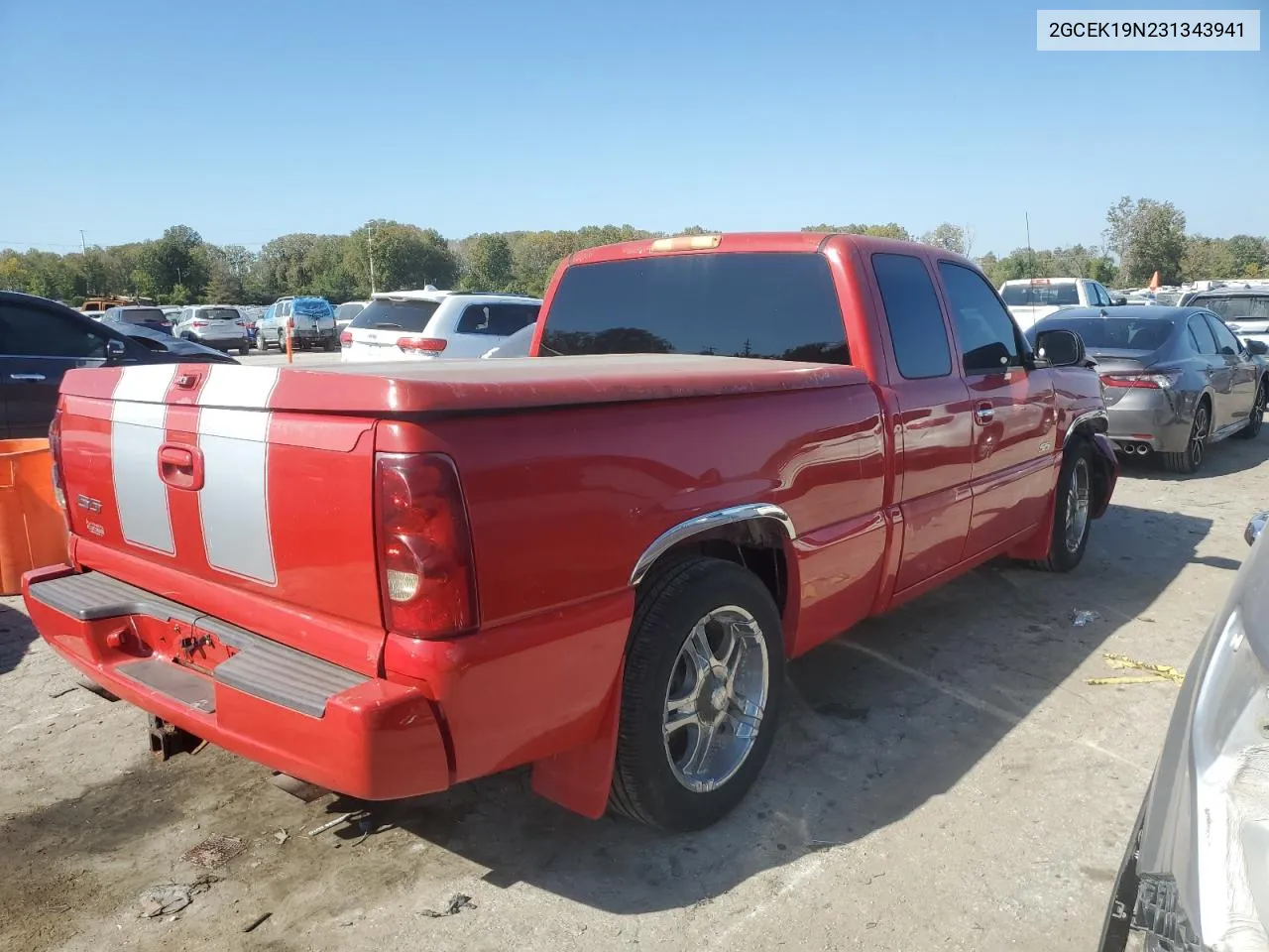 2GCEK19N231343941 2003 Chevrolet Silverado K1500