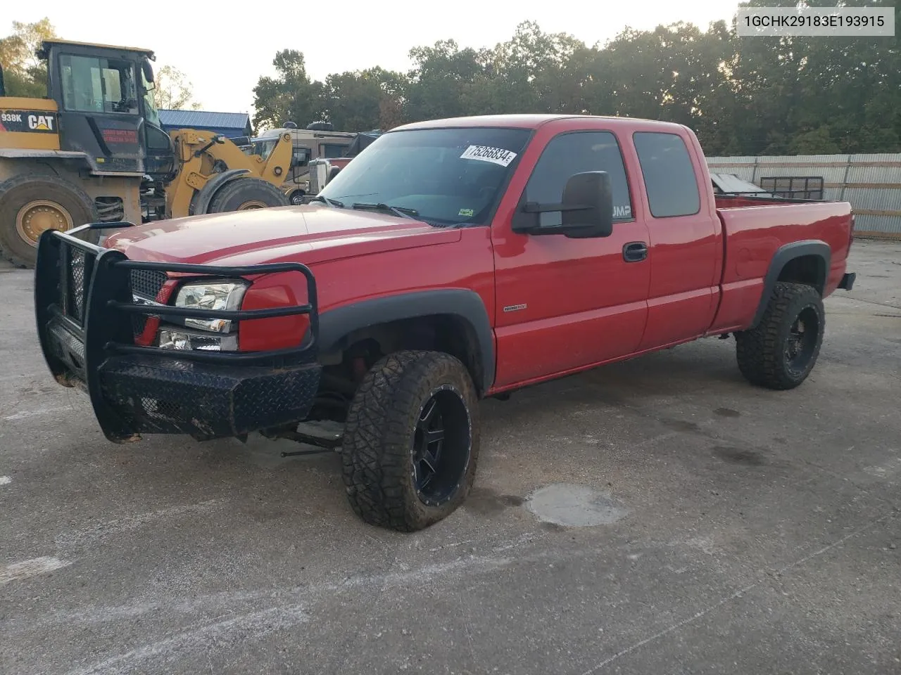 2003 Chevrolet Silverado K2500 Heavy Duty VIN: 1GCHK29183E193915 Lot: 75266834