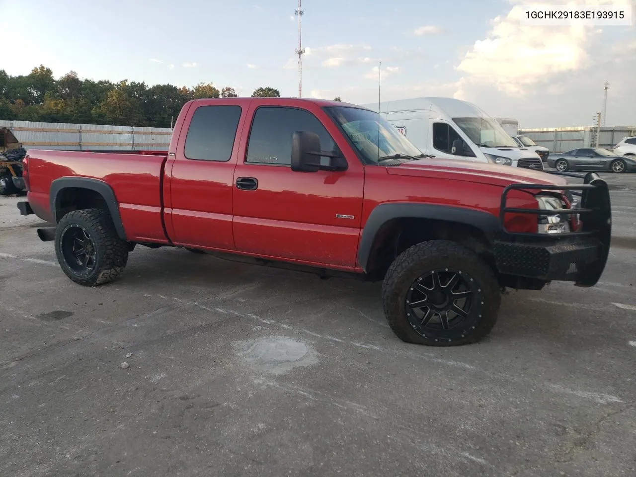 2003 Chevrolet Silverado K2500 Heavy Duty VIN: 1GCHK29183E193915 Lot: 75266834