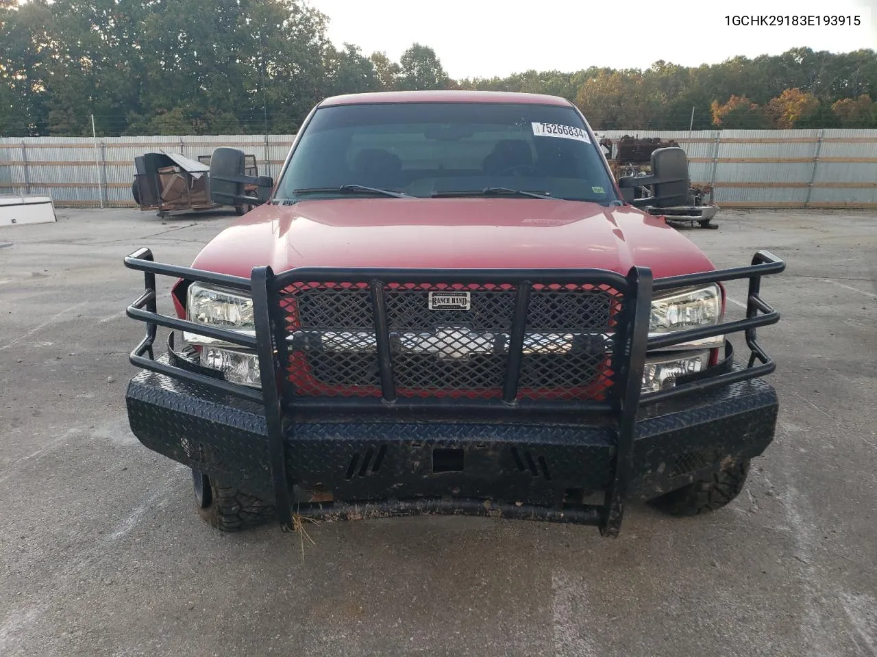 2003 Chevrolet Silverado K2500 Heavy Duty VIN: 1GCHK29183E193915 Lot: 75266834