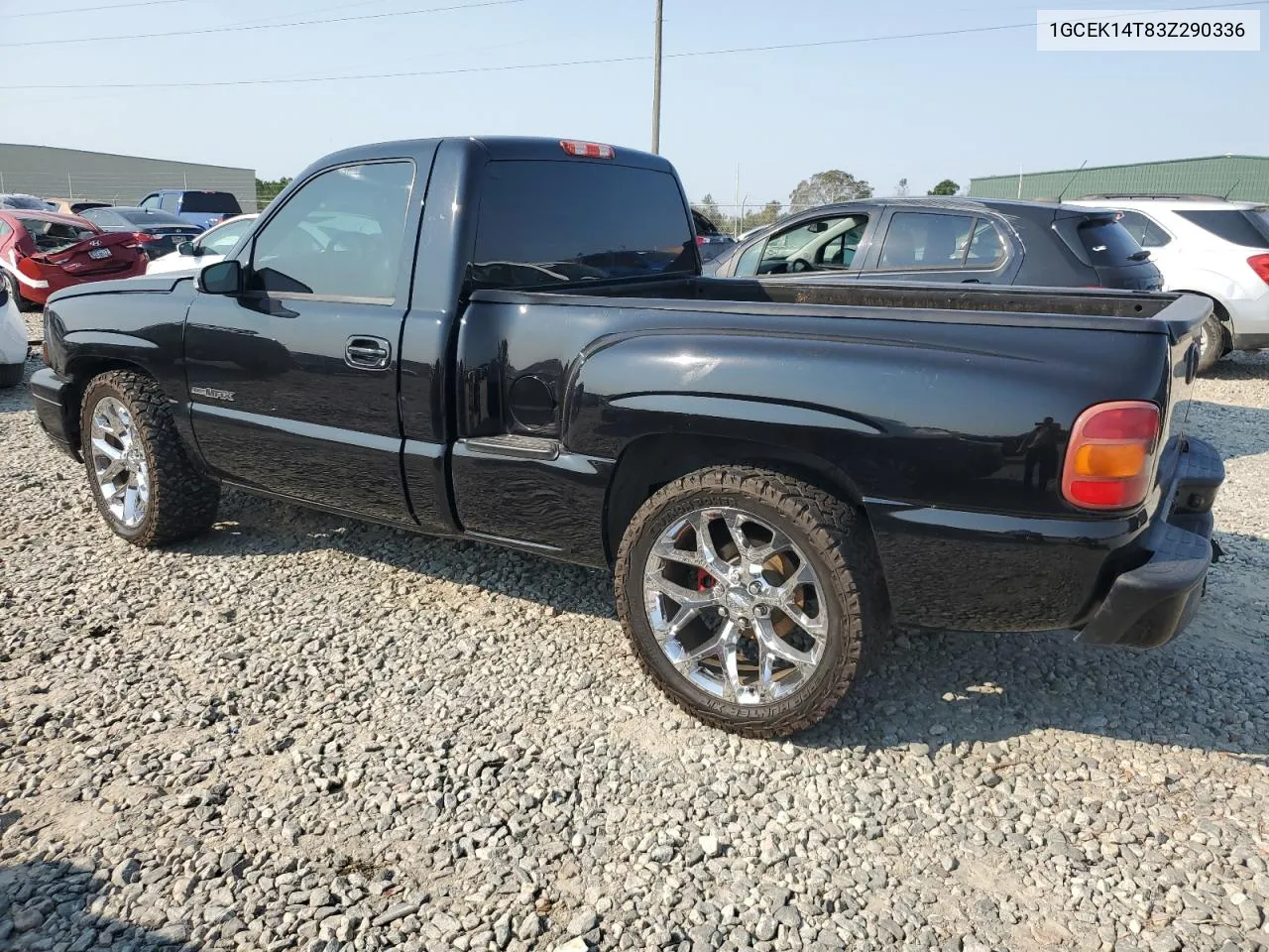 2003 Chevrolet Silverado K1500 VIN: 1GCEK14T83Z290336 Lot: 75408964