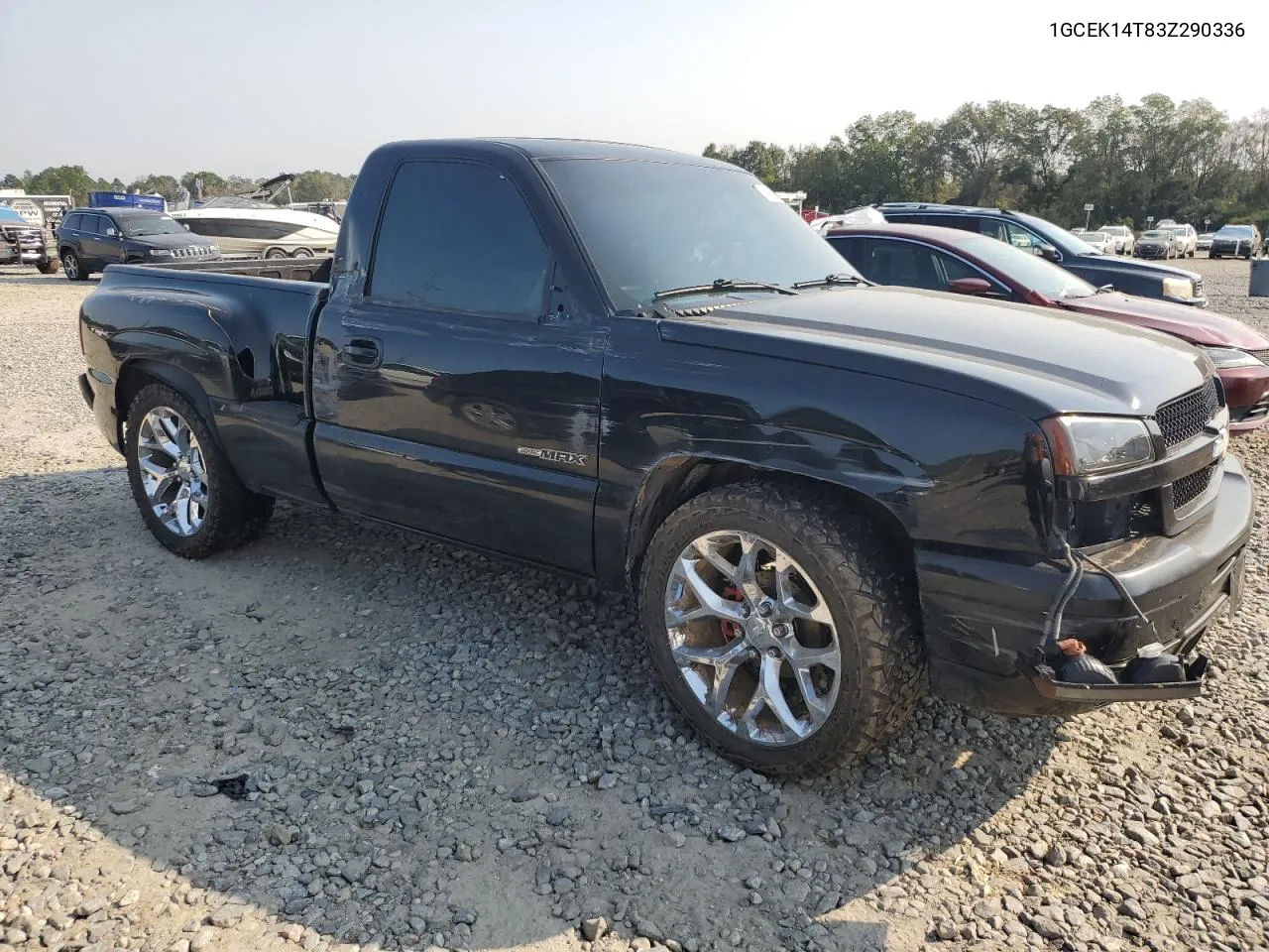 2003 Chevrolet Silverado K1500 VIN: 1GCEK14T83Z290336 Lot: 75408964