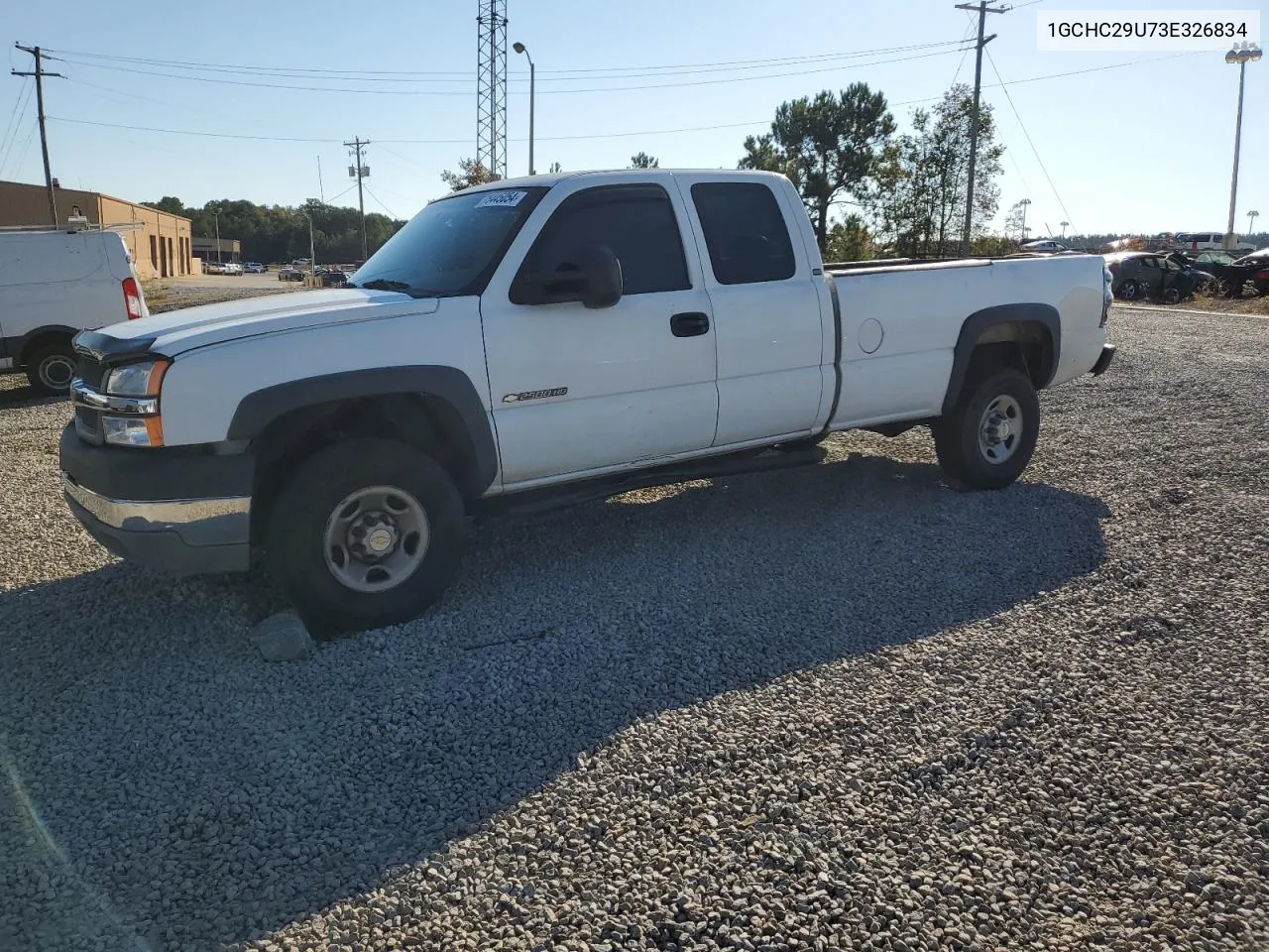 2003 Chevrolet Silverado C2500 Heavy Duty VIN: 1GCHC29U73E326834 Lot: 75445054