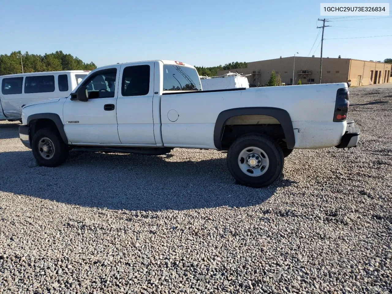 2003 Chevrolet Silverado C2500 Heavy Duty VIN: 1GCHC29U73E326834 Lot: 75445054