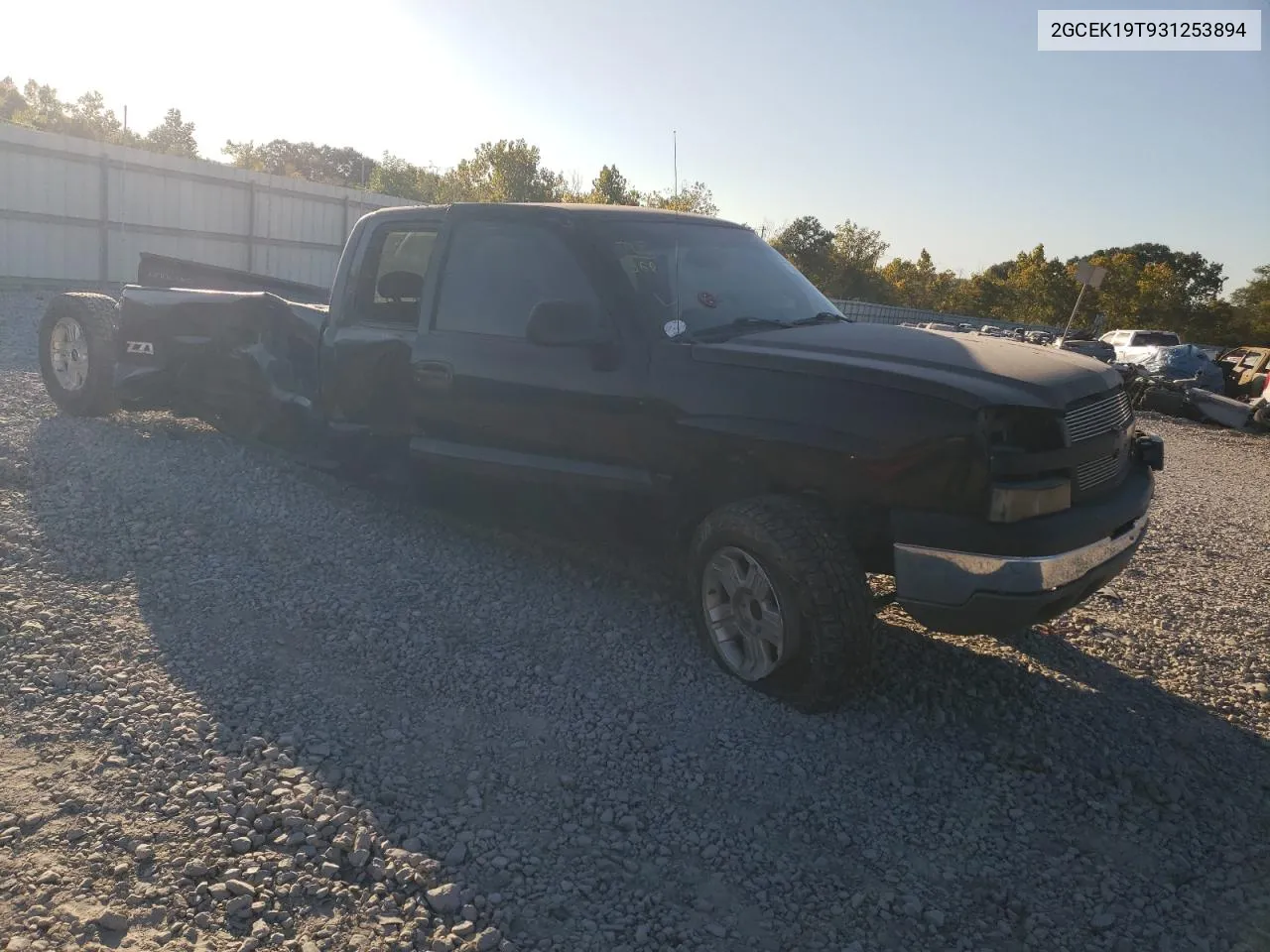 2003 Chevrolet Silverado K1500 VIN: 2GCEK19T931253894 Lot: 75625644