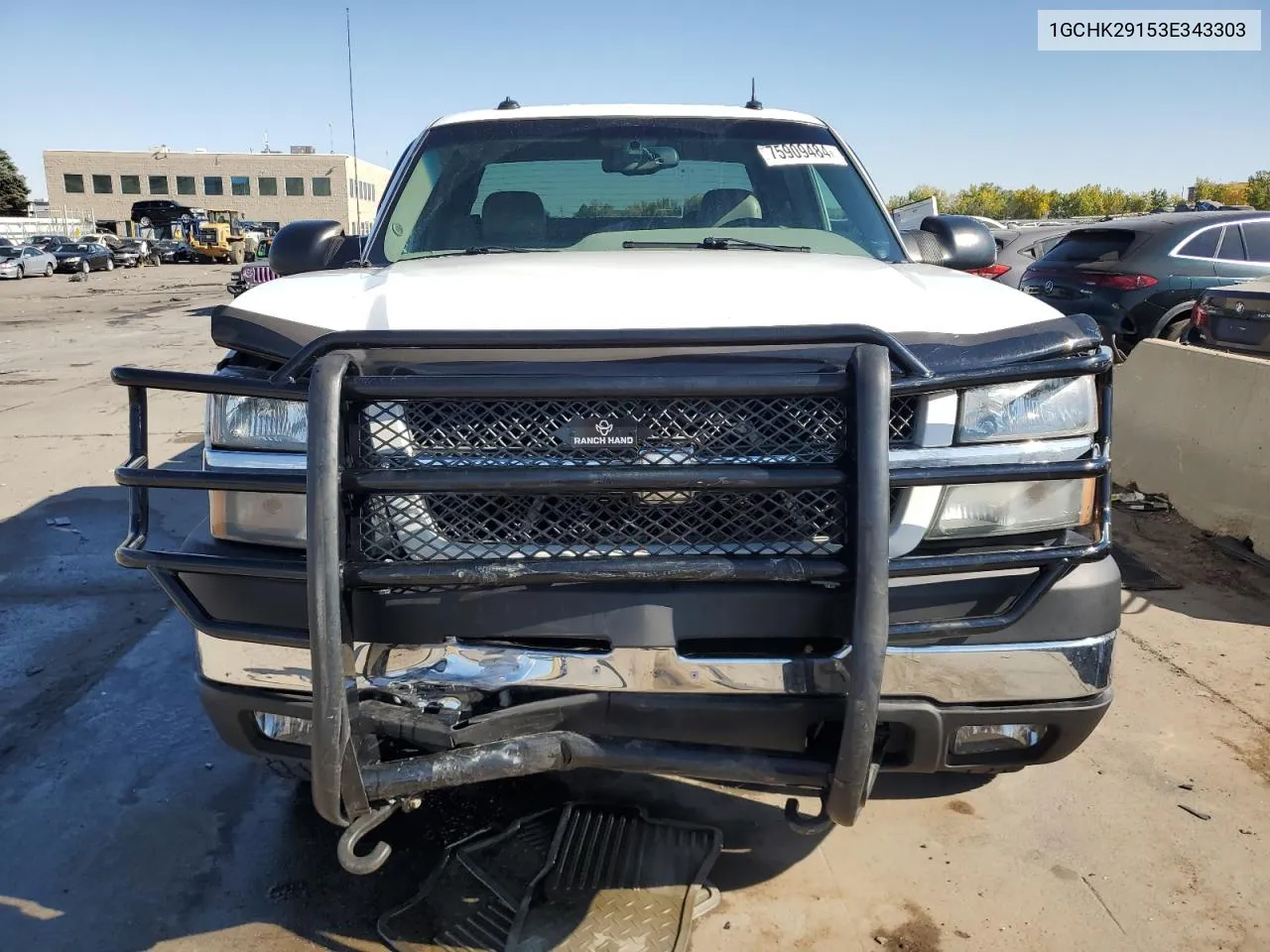 2003 Chevrolet Silverado K2500 Heavy Duty VIN: 1GCHK29153E343303 Lot: 75909484