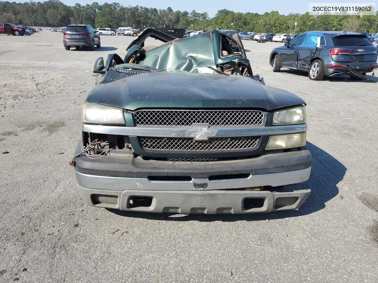 2003 Chevrolet Silverado C1500 VIN: 2GCEC19V831159052 Lot: 76144054